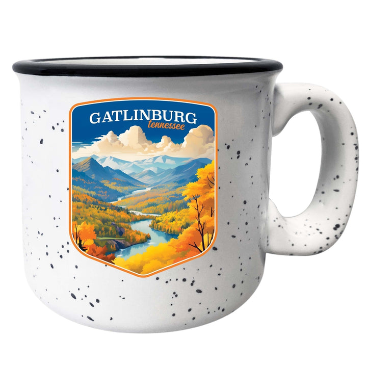 Gatlinburg Tennessee Design D Souvenir 16 oz Ceramic camping mug Image 3