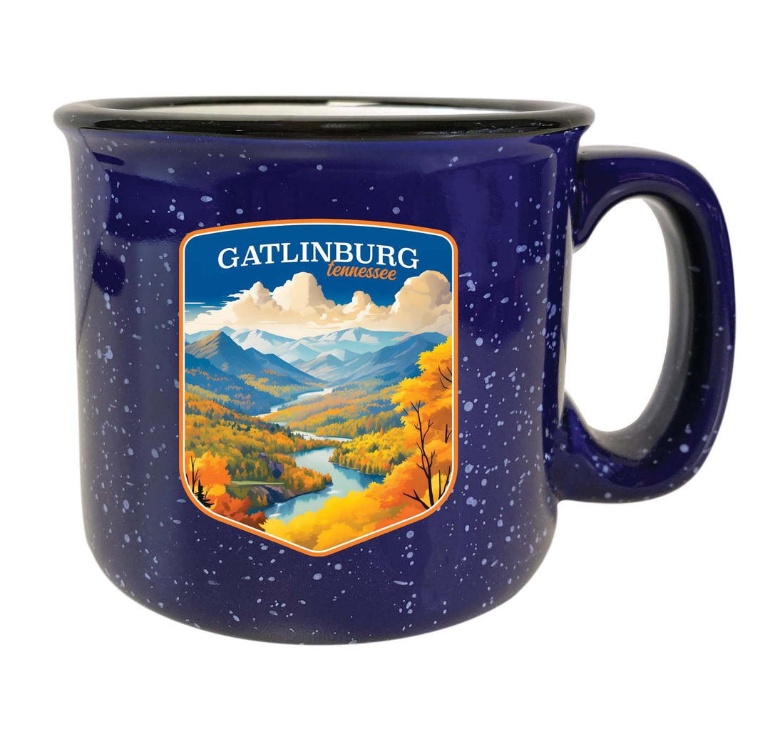 Gatlinburg Tennessee Design D Souvenir 16 oz Ceramic camping mug Image 4