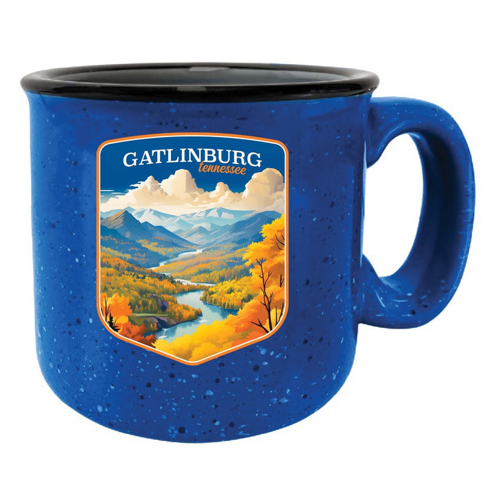 Gatlinburg Tennessee Design D Souvenir 16 oz Ceramic camping mug Image 7