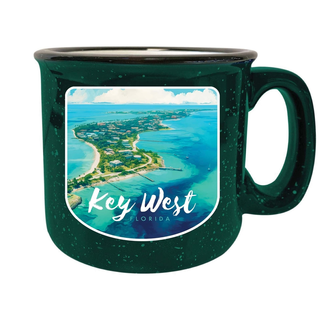 Key West Florida Design A Souvenir 16 oz Ceramic camping mug Image 1