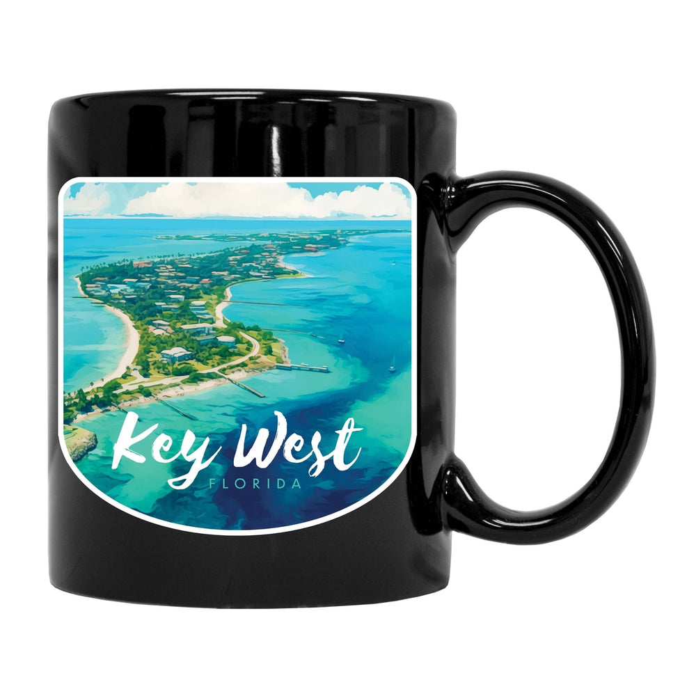 Key West Florida Design A Souvenir 12 oz Ceramic Coffee Mug Image 2