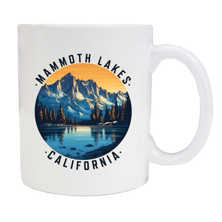 Mammoth Lakes California Design B Souvenir 12 oz Ceramic Coffee Mug Image 1