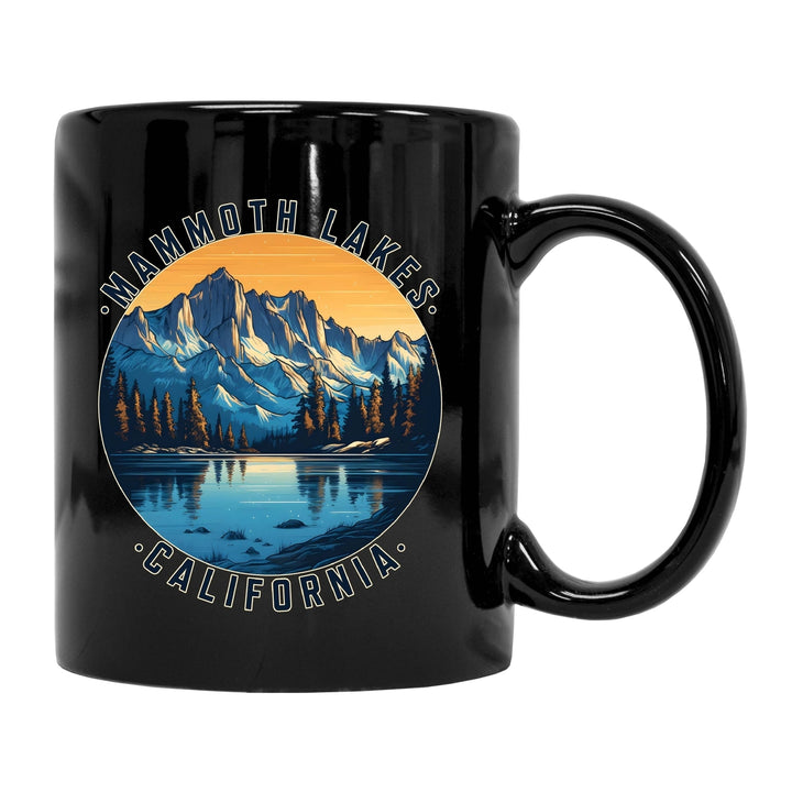 Mammoth Lakes California Design B Souvenir 12 oz Ceramic Coffee Mug Image 2