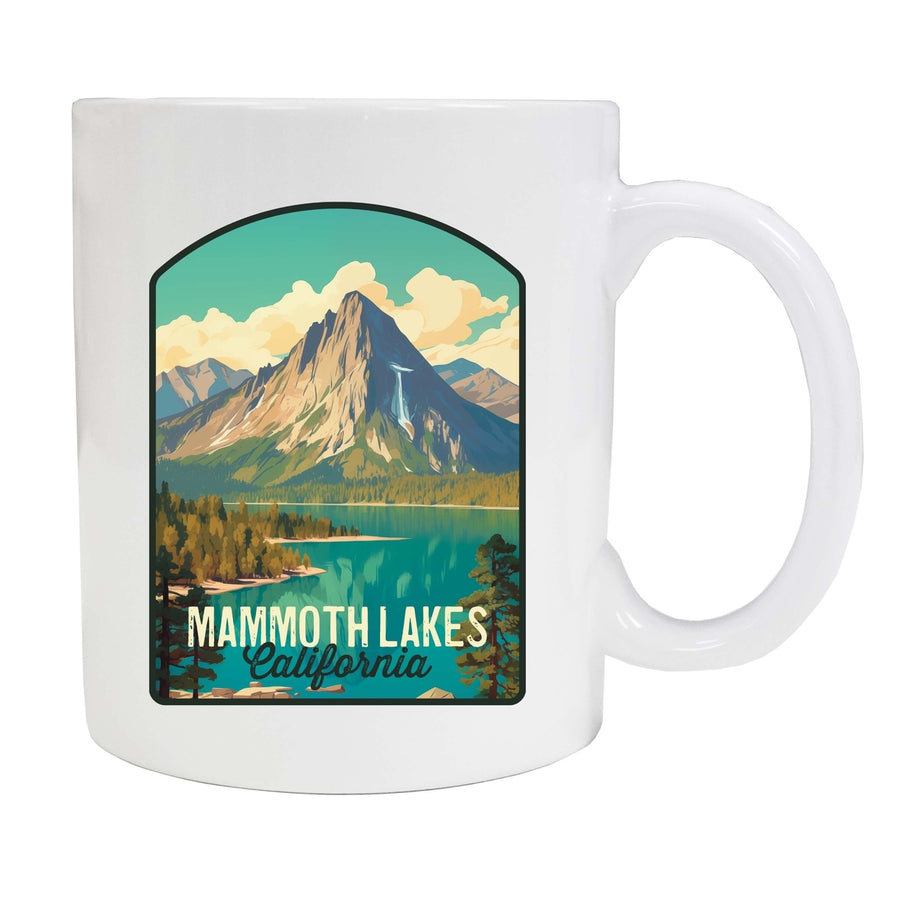 Mammoth Lakes California Design A Souvenir 12 oz Ceramic Coffee Mug Image 1