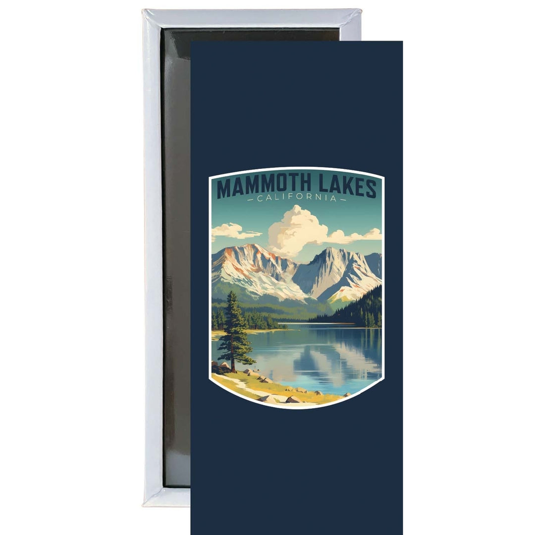 Mammoth Lakes California Design C Souvenir Fridge Magnet 4.75 x 2 Inch Image 1