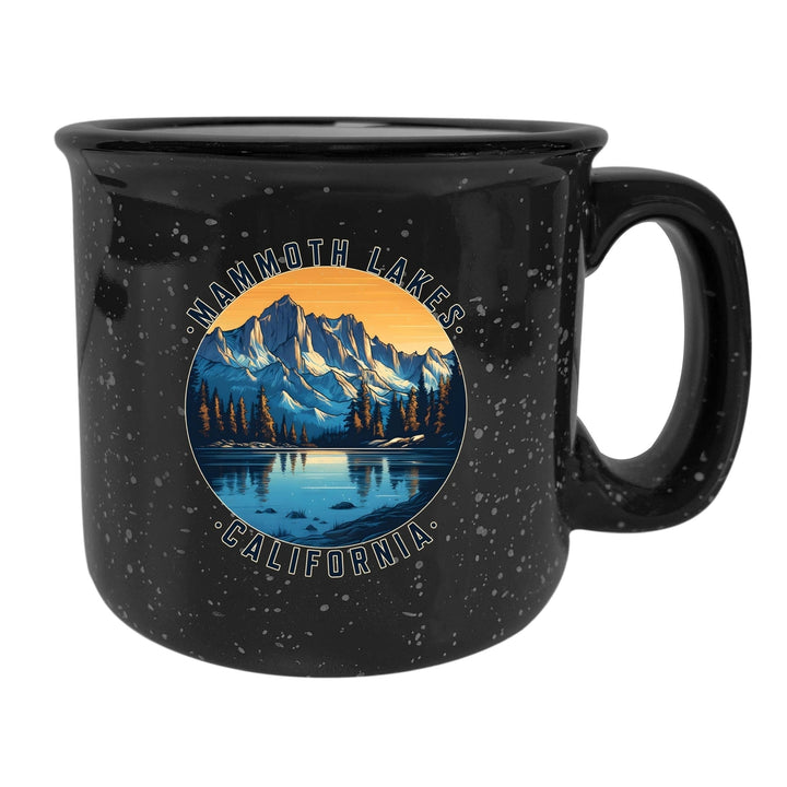 Mammoth Lakes California Design B Souvenir 16 oz Ceramic camping mug Image 2