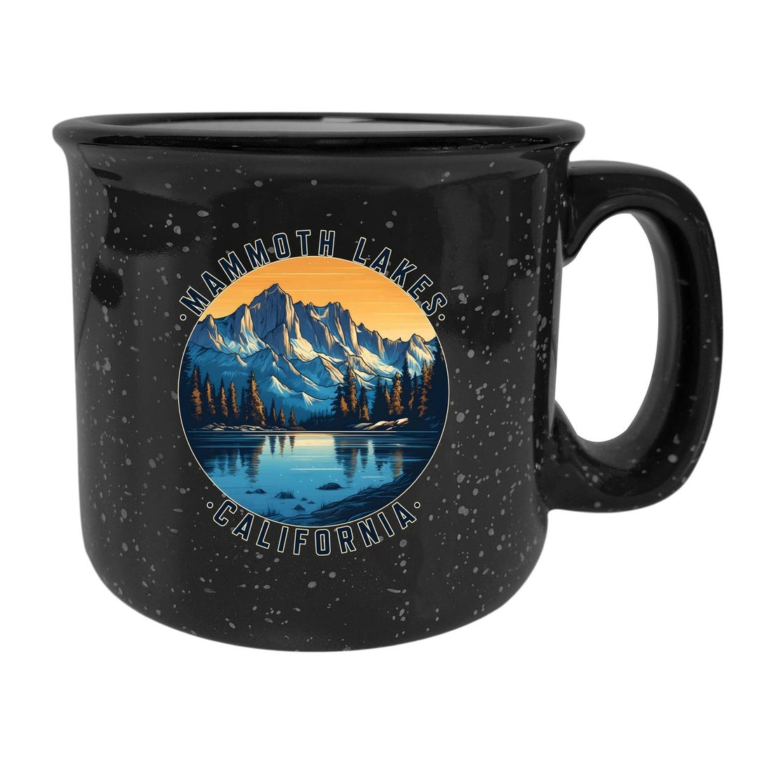 Mammoth Lakes California Design B Souvenir 16 oz Ceramic camping mug Image 1