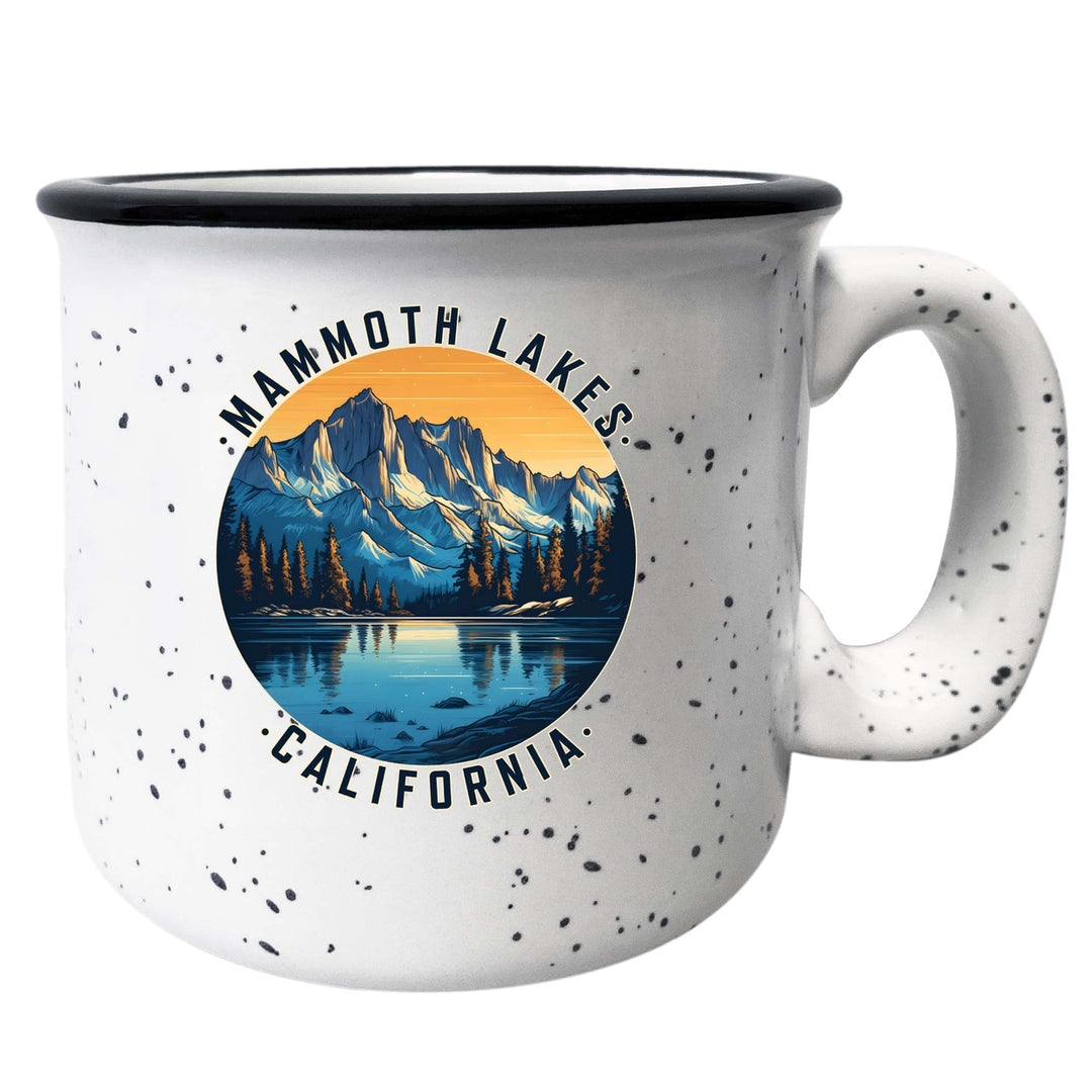 Mammoth Lakes California Design B Souvenir 16 oz Ceramic camping mug Image 3