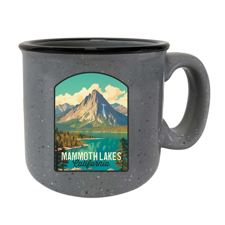 Mammoth Lakes California Design A Souvenir 16 oz Ceramic camping mug Image 4