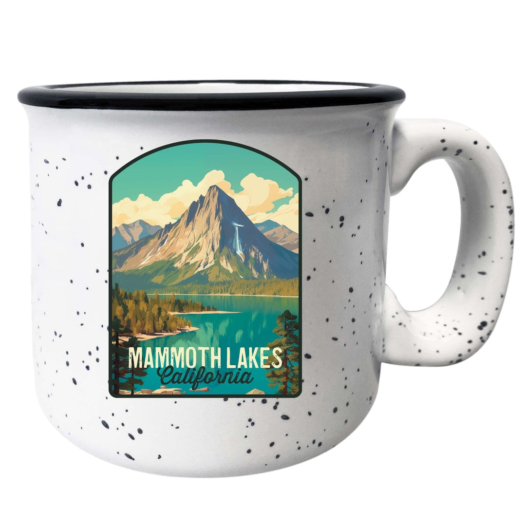 Mammoth Lakes California Design A Souvenir 16 oz Ceramic camping mug Image 4