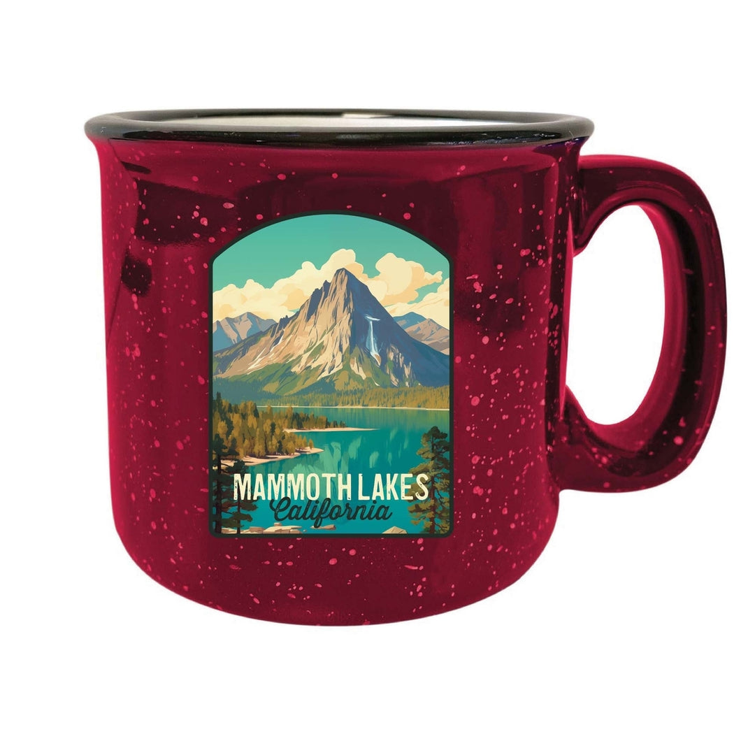 Mammoth Lakes California Design A Souvenir 16 oz Ceramic camping mug Image 6