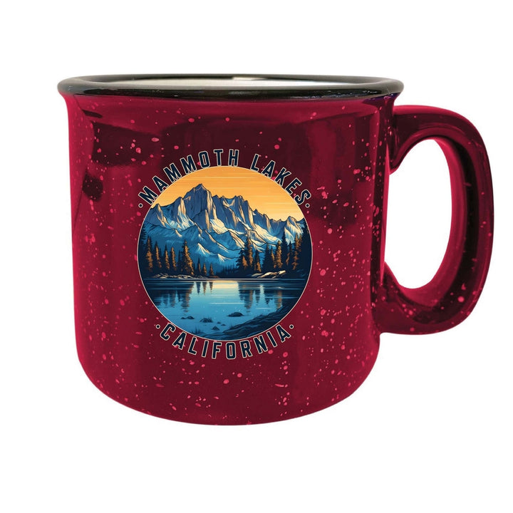 Mammoth Lakes California Design B Souvenir 16 oz Ceramic camping mug Image 4