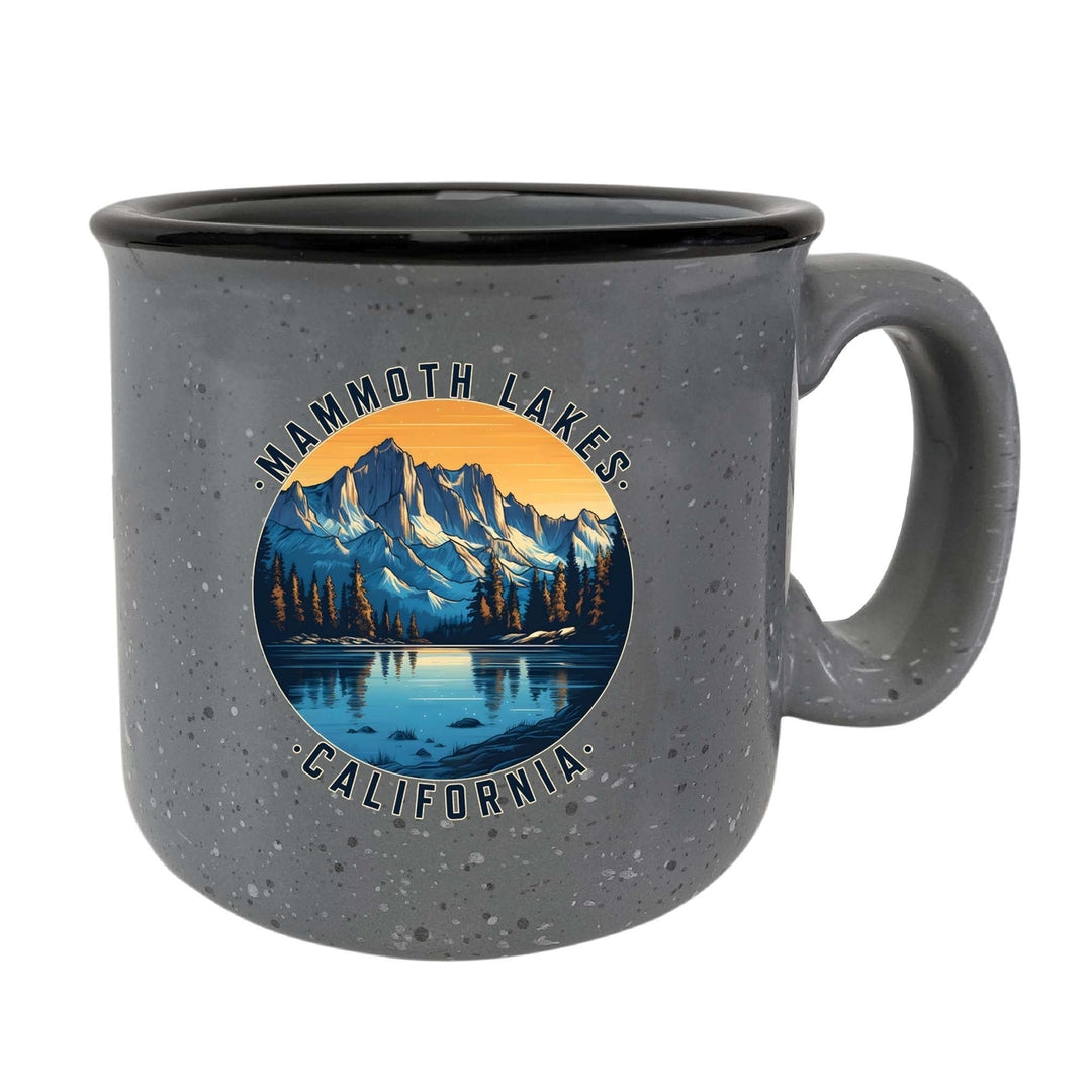 Mammoth Lakes California Design B Souvenir 16 oz Ceramic camping mug Image 4