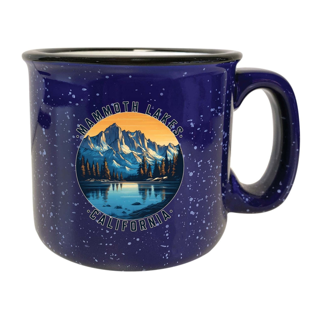 Mammoth Lakes California Design B Souvenir 16 oz Ceramic camping mug Image 7