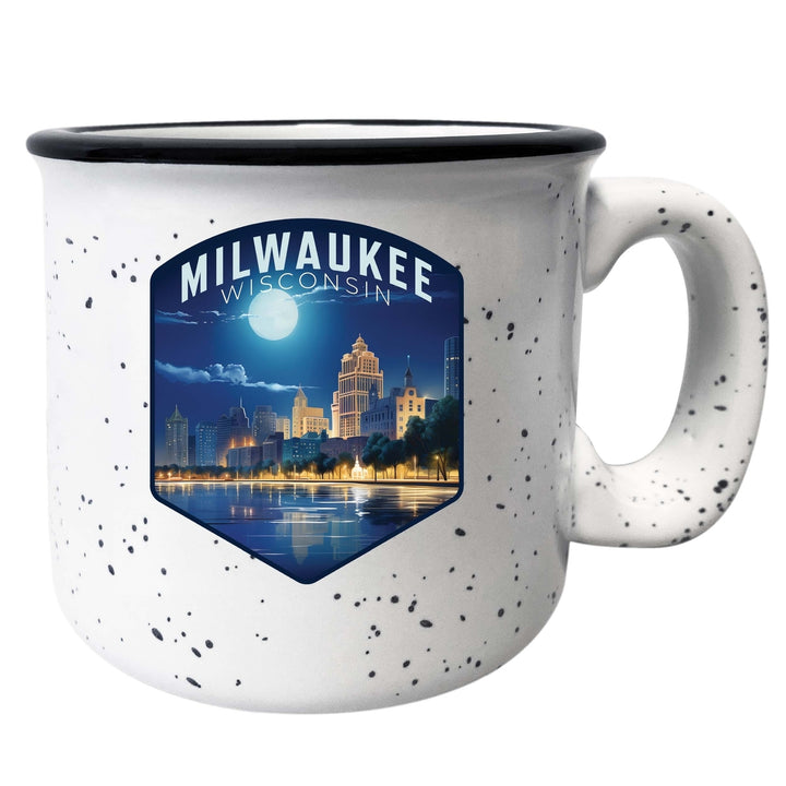 Milwaukee Wisconsin Design B Souvenir 16 oz Ceramic camping mug Image 3