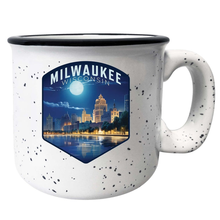 Milwaukee Wisconsin Design B Souvenir 16 oz Ceramic camping mug Image 1