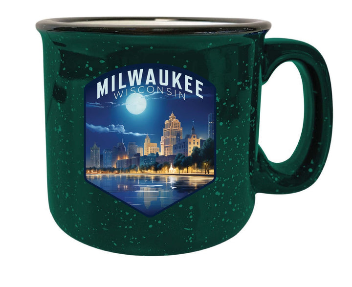 Milwaukee Wisconsin Design B Souvenir 16 oz Ceramic camping mug Image 4