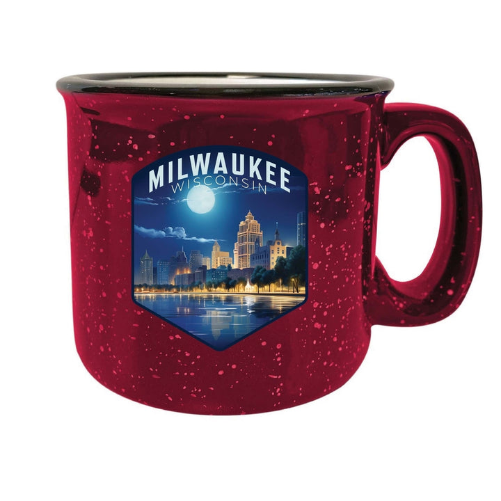 Milwaukee Wisconsin Design B Souvenir 16 oz Ceramic camping mug Image 6