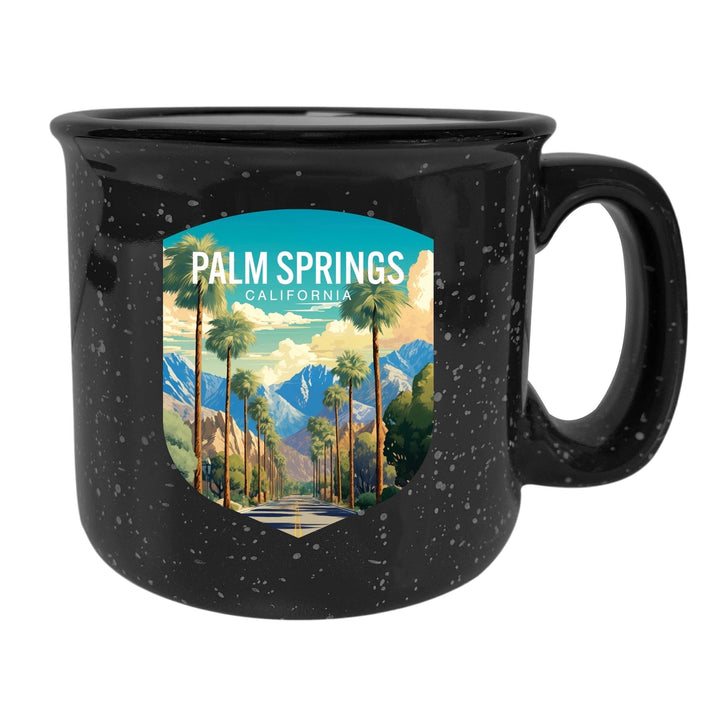 Palm Springs California Design A Souvenir 16 oz Ceramic camping mug Image 2