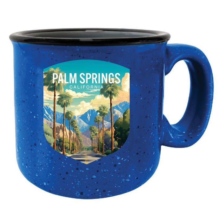 Palm Springs California Design A Souvenir 16 oz Ceramic camping mug Image 3