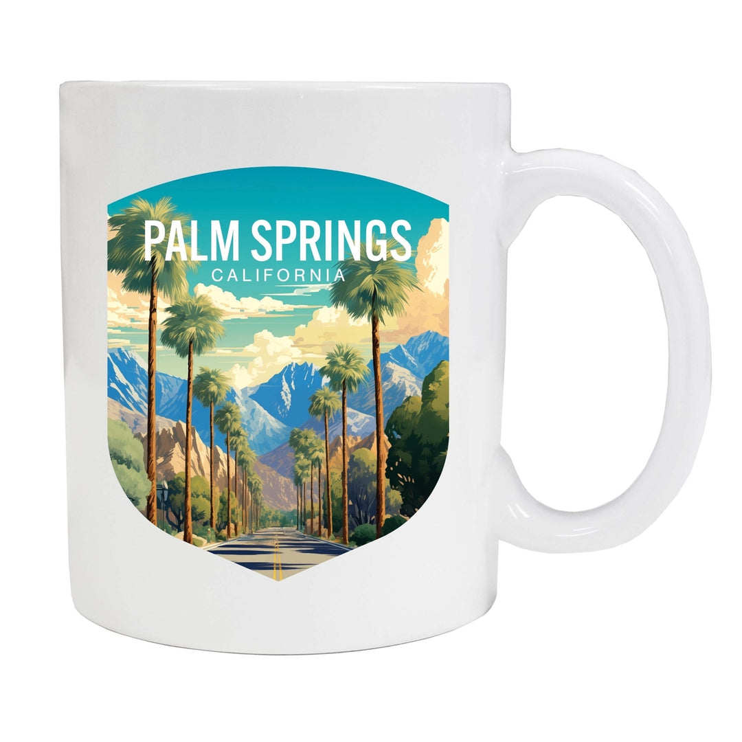 Palm Springs California Design A Souvenir 12 oz Ceramic Coffee Mug Image 2