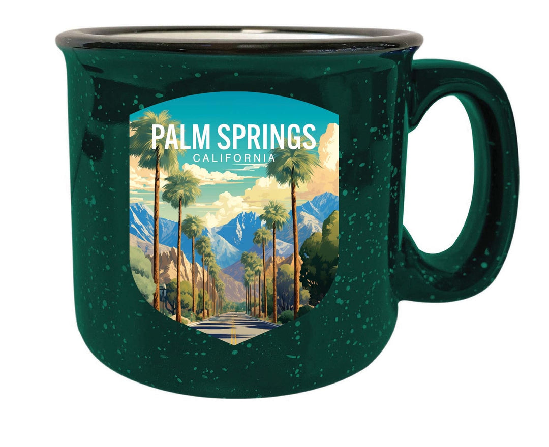 Palm Springs California Design A Souvenir 16 oz Ceramic camping mug Image 4