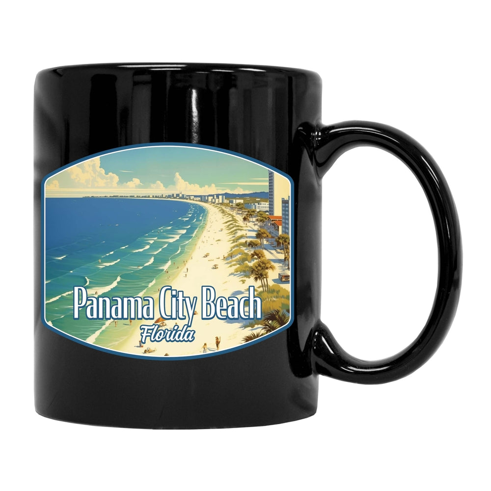 Panama City Beach Florida Design A Souvenir 12 oz Ceramic Coffee Mug Image 2