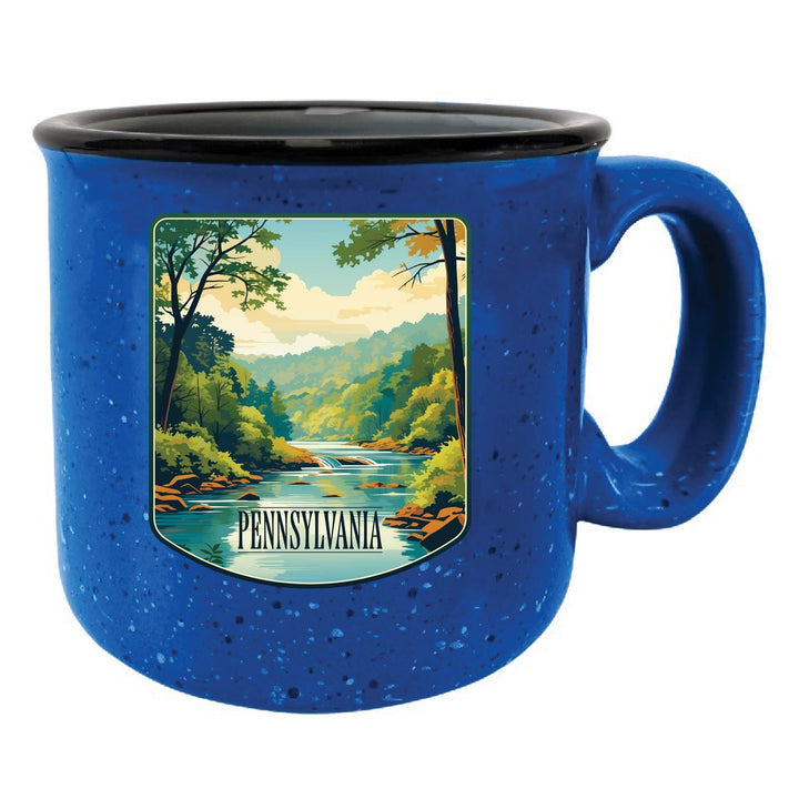 Pennsylvania Design B Souvenir 16 oz Ceramic camping mug Image 6