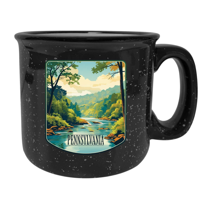 Pennsylvania Design B Souvenir 16 oz Ceramic camping mug Image 7