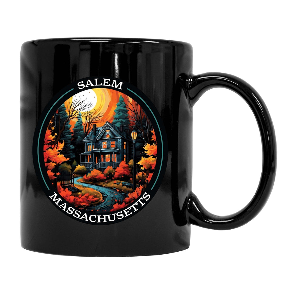 Salem Massachussettes Design B Souvenir 12 oz Ceramic Coffee Mug Image 2