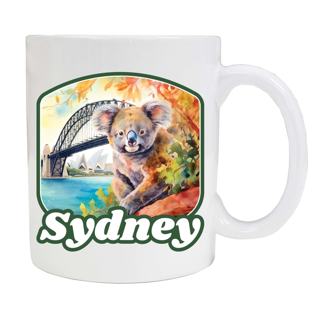 Sydney Australia Design C Souvenir 12 oz Ceramic Coffee Mug Image 1