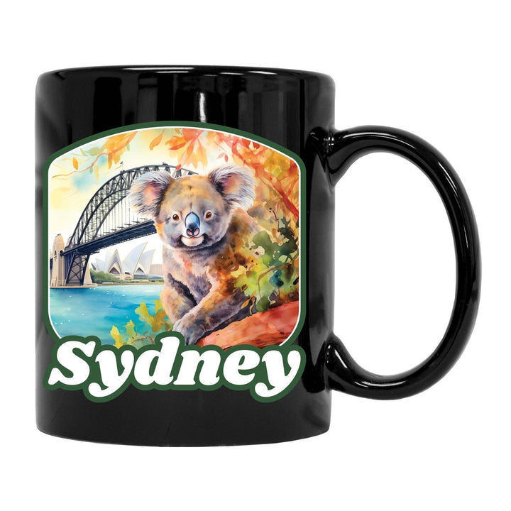 Sydney Australia Design C Souvenir 12 oz Ceramic Coffee Mug Image 1