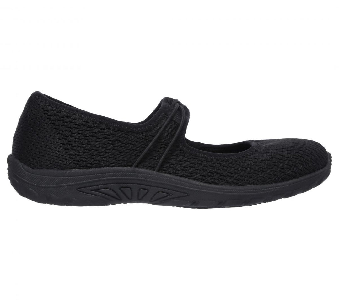 SKECHERS WORK Womens Sulloway SR Soft Toe Slip Resistant Work Shoe Black - 77278-BLK BLACK Image 3