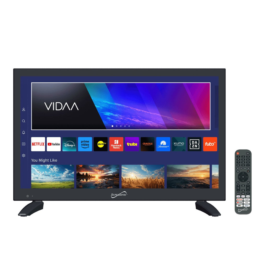 Supersonic 19" VIDAA ACDC Compatible LED Smart TV with Built-In WiFi Image 4