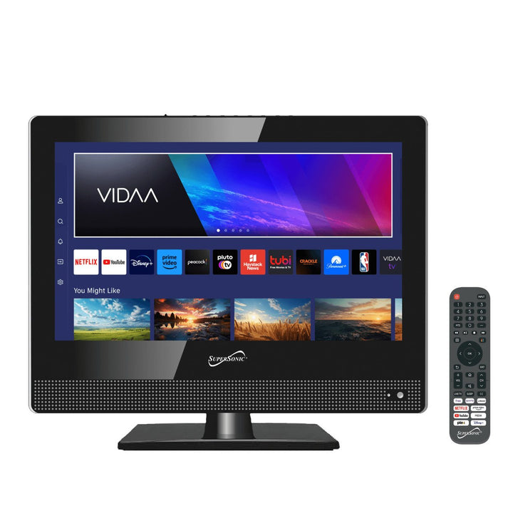 Supersonic 15" VIDAA ACDC Compatible LED Smart TV with Built-In WiFi Image 4