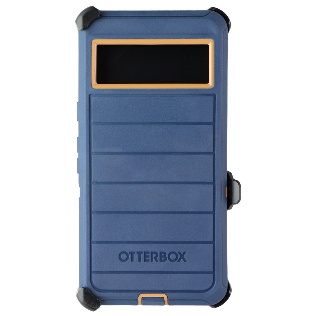 OtterBox Defender Pro Case and Holster for Google Pixel 7 - Blue Suede Shoes Image 2