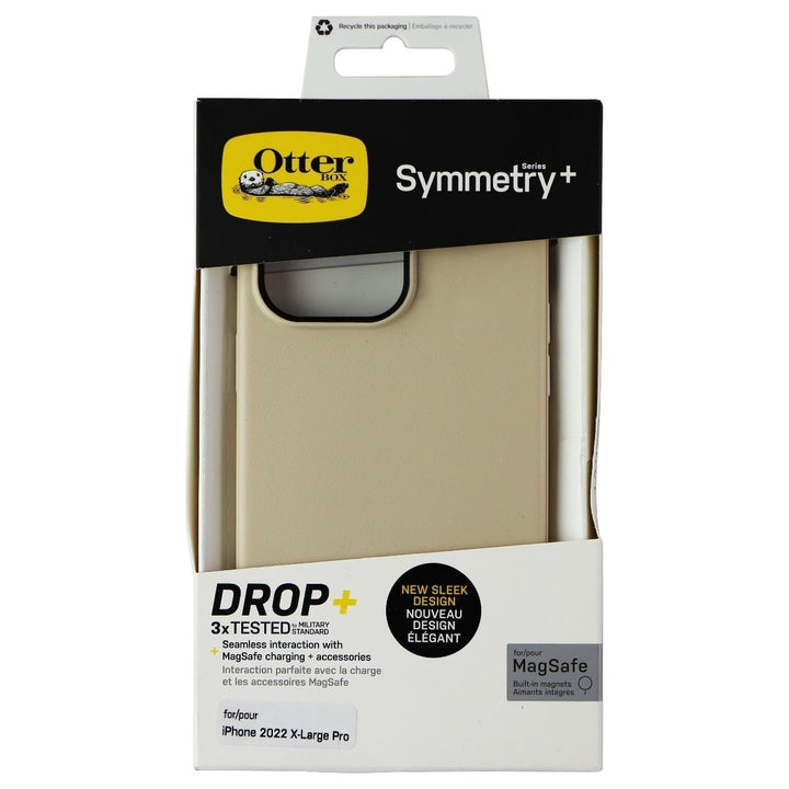 OtterBox Symmetry+ Case for MagSafe for iPhone 14 Pro Max - Donand39;t Even Chai Image 4