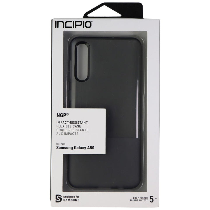 Incipio NGP Series Flexible Gel Case for Samsung Galaxy A50 - Black Image 4