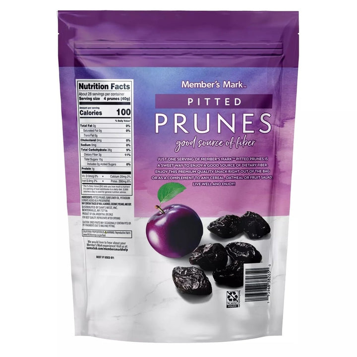 Members Mark Dried Pitted Prunes 40 Ounce Image 2