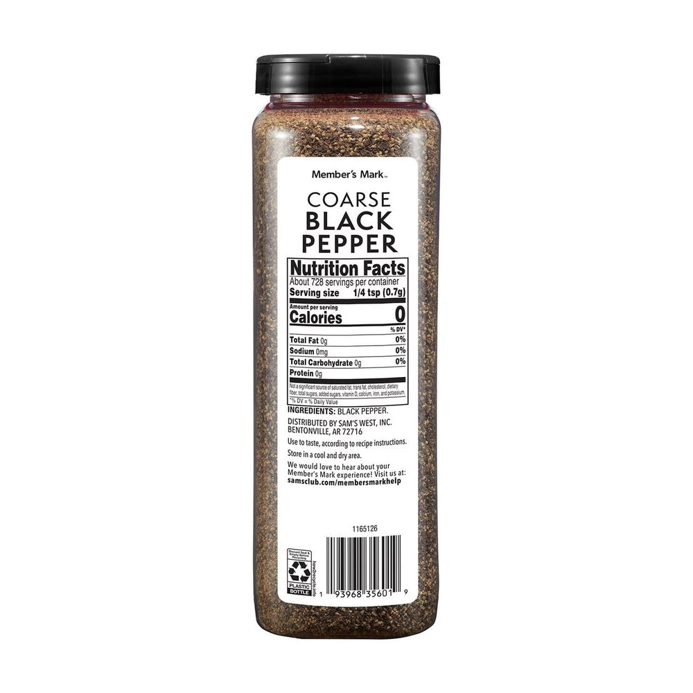 Members Mark Restaurant Coarse Black Pepper18 Ounce Image 2