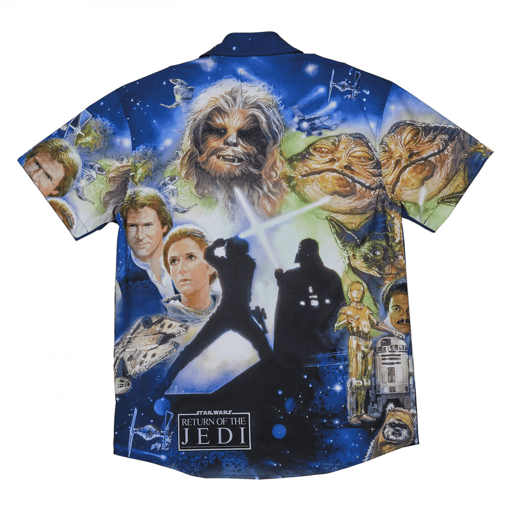 Star Wars Return of the Jedi Poster Camp Shirt By Loungefly Image 2