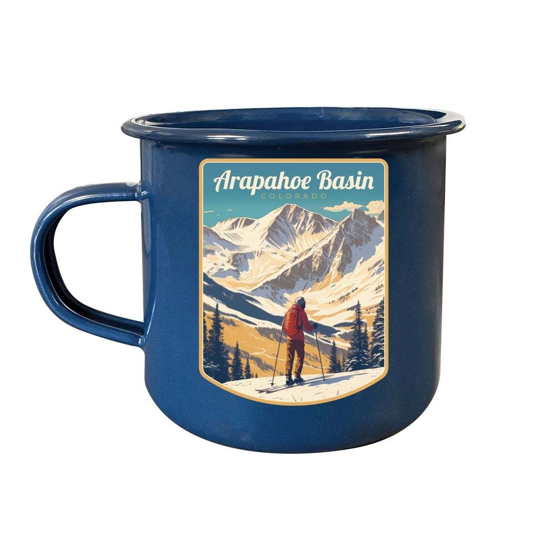 Arapahoe Basin Design A Souvenir Tin Camper Coffee Mug Image 1