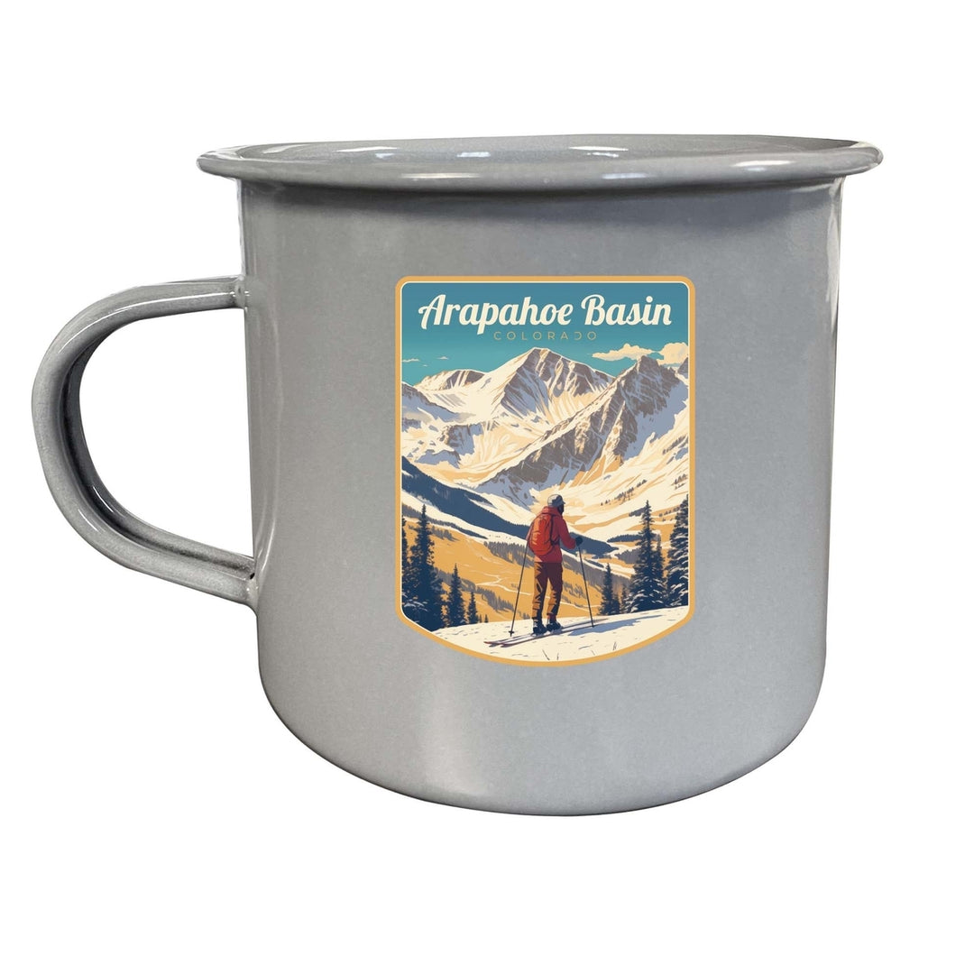 Arapahoe Basin Design A Souvenir Tin Camper Coffee Mug Image 3