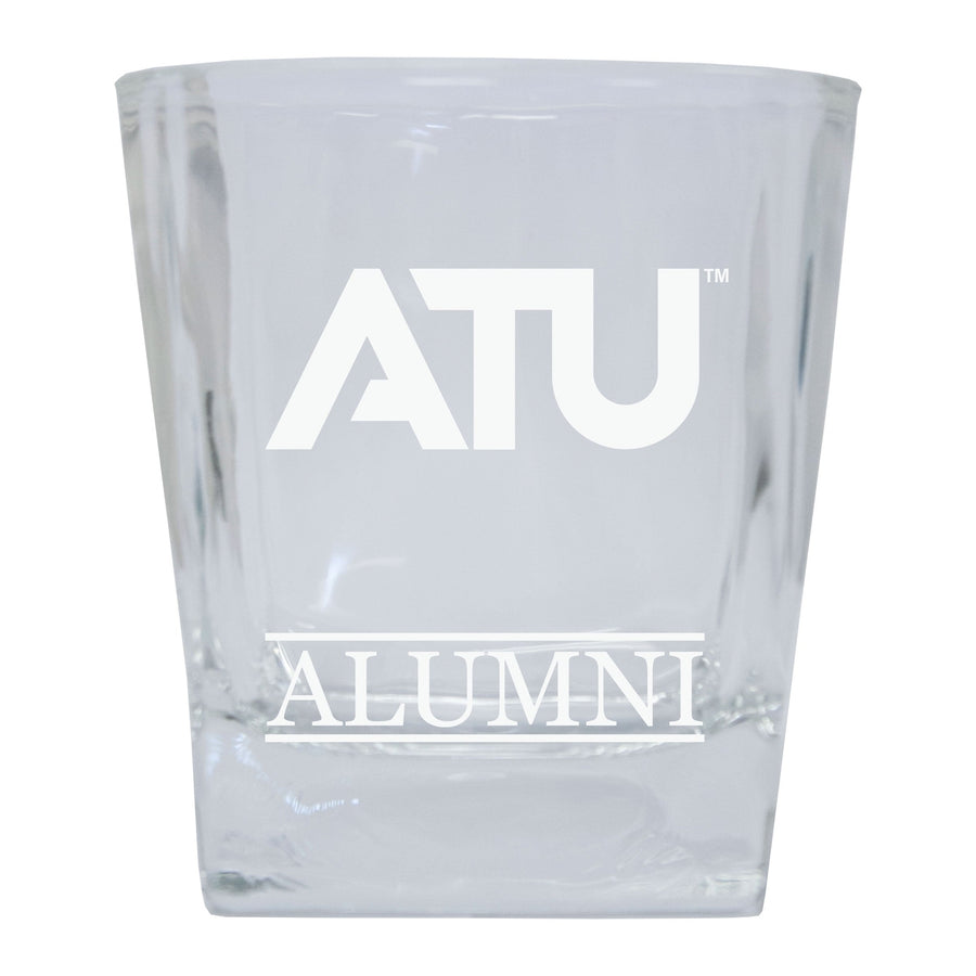 Arkansas Tech University Etched Alumni 8 oz Whiskey Rocks Glass Officially Licensed Collegiate Product Image 1