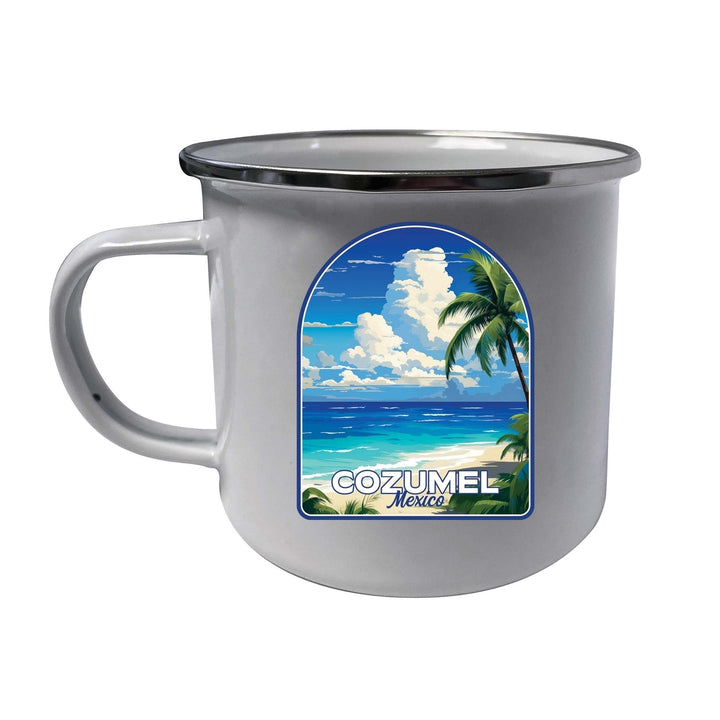 Cozumel Mexico Design C Souvenir Tin Camper Coffee Mug Image 1