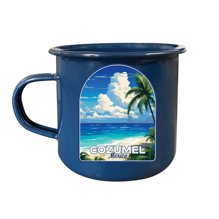 Cozumel Mexico Design C Souvenir Tin Camper Coffee Mug Image 3