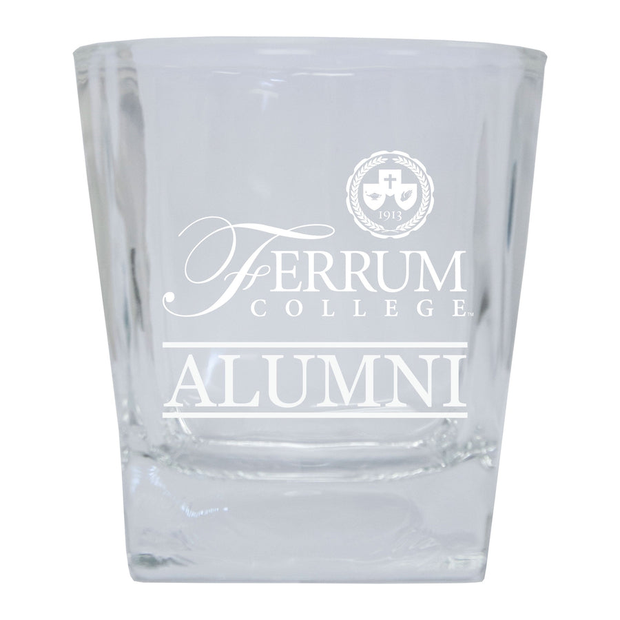 Ferrum College Etched Alumni 8 oz Whiskey Rocks Glass Officially Licensed Collegiate Product Image 1