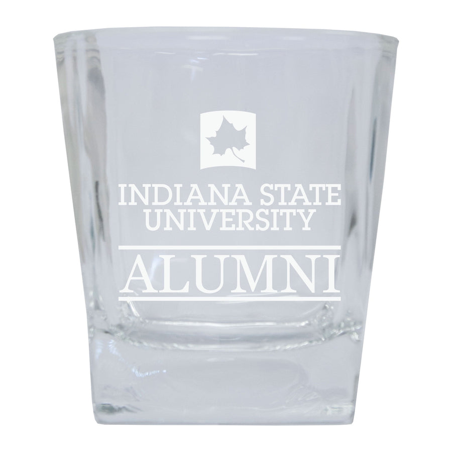 Indiana State University Etched Alumni 5 oz Shooter Glass Officially Licensed Collegiate Product Image 1