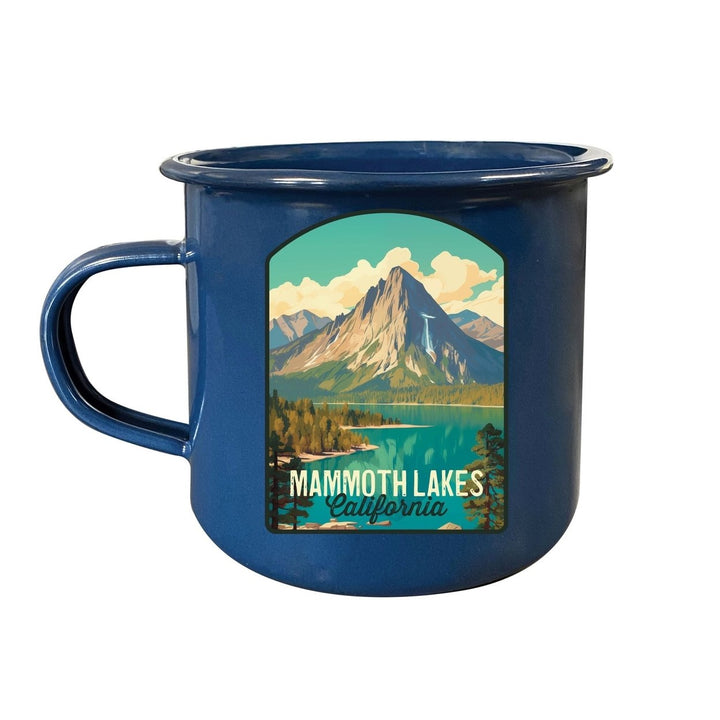 Mammoth Lakes California Design A Souvenir Tin Camper Coffee Mug Image 1