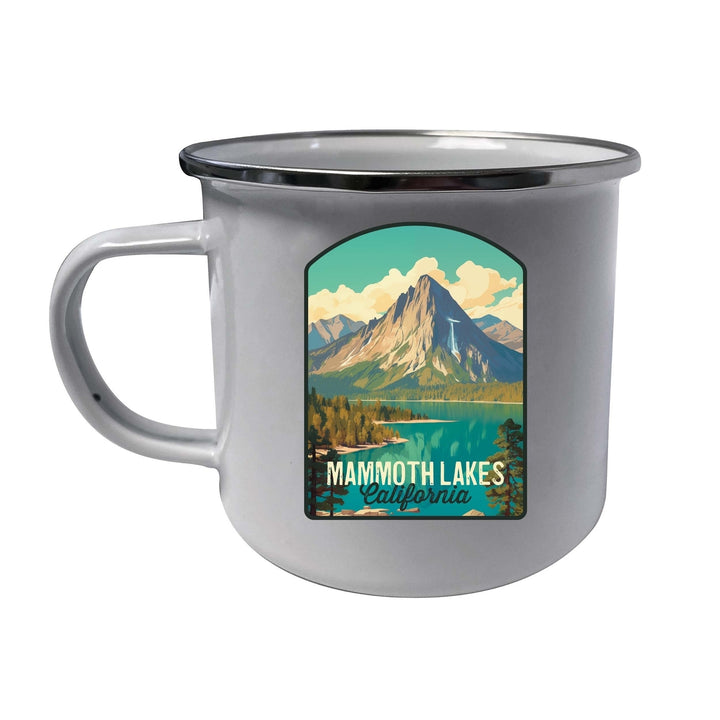 Mammoth Lakes California Design A Souvenir Tin Camper Coffee Mug Image 3